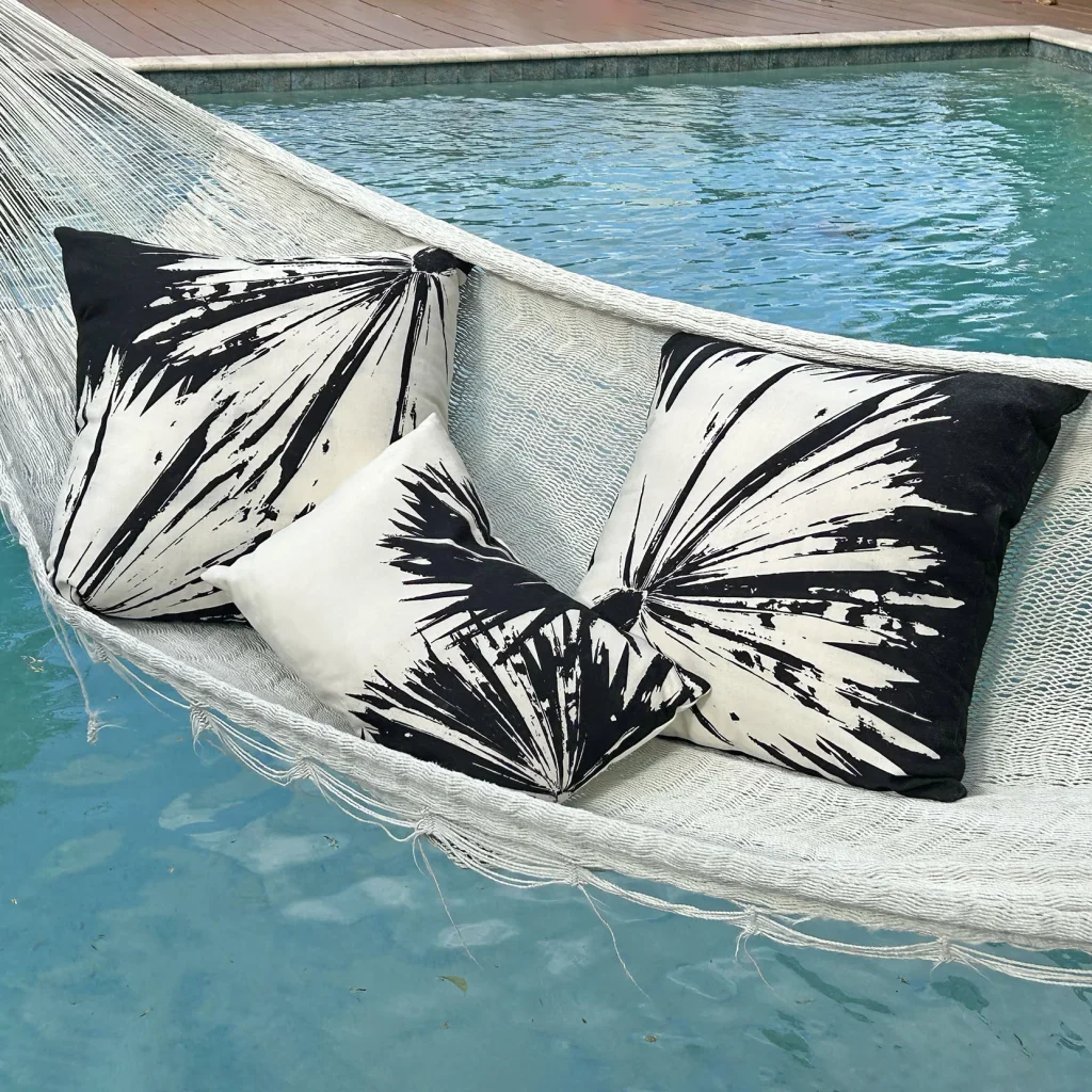 Bismarck Black & White Pillow Collection
