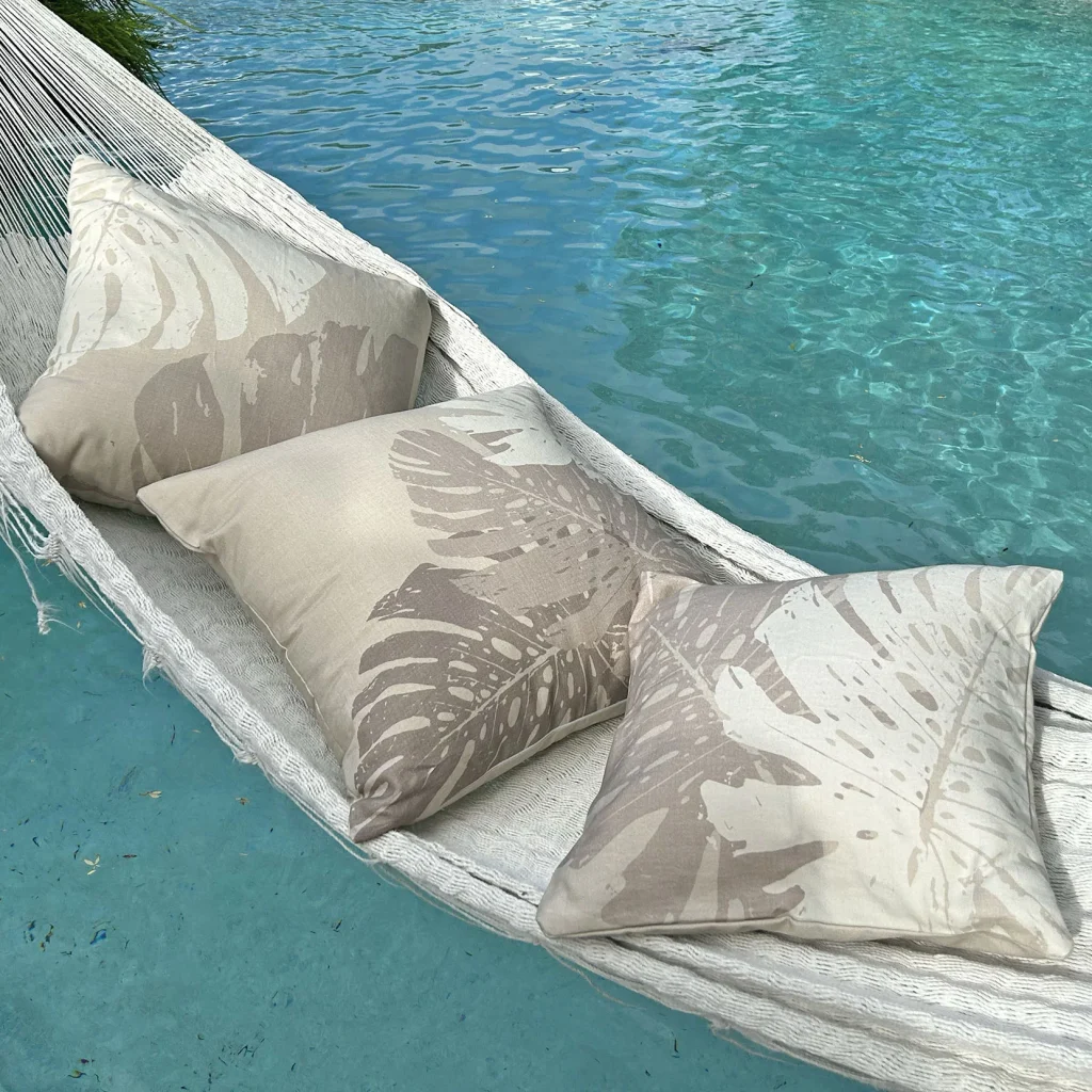 Monstera Sand Pillow Collection