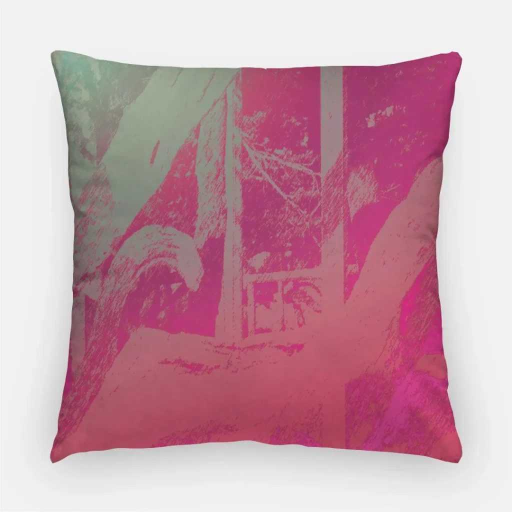 Carmel Tree Square Pillow